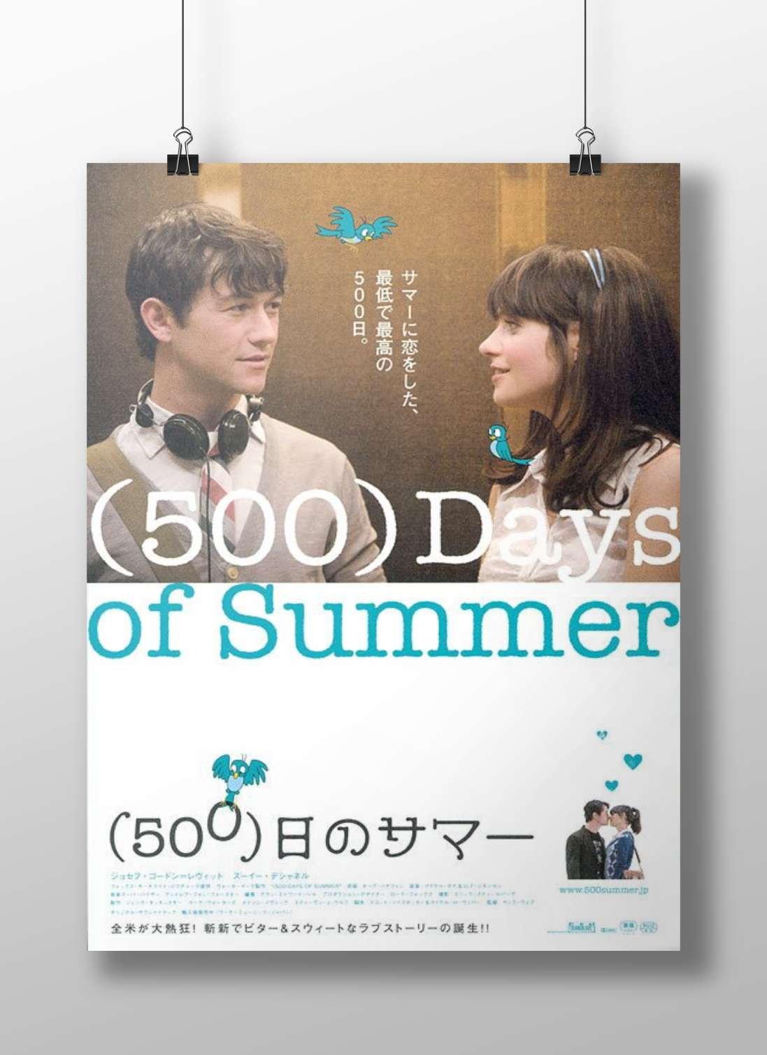 (500) Days of Summer (franchise) James Brody - Relentless Vigilance Poster
