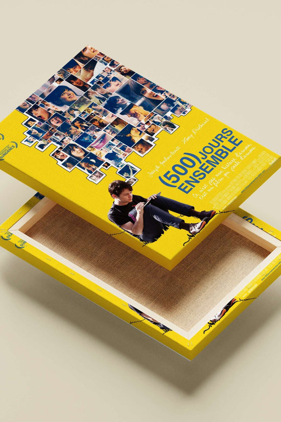 The film "(500) JOURS ENSEMBLE" (known as "500 Days of Summer" in English), featuring actors Joseph Gordon-Levitt and Zooey