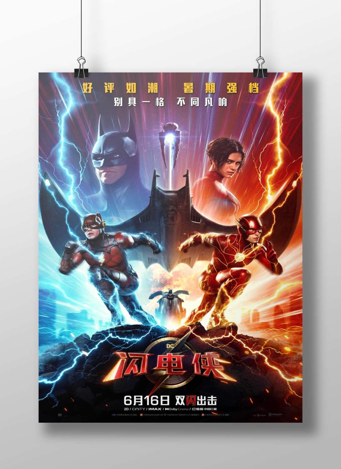 DC Comics characters including The Flash (Barry Allen), Batman (Bruce Wayne), and others from the DC Universe franchise.