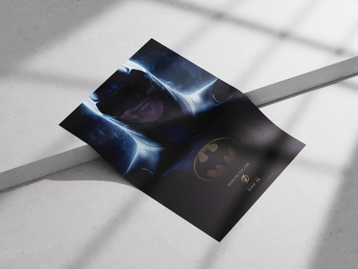 Batman (DC Comics franchise) Main Subject: Batman (DC Comics franchise) Matte poster print — Superhero wall art India |