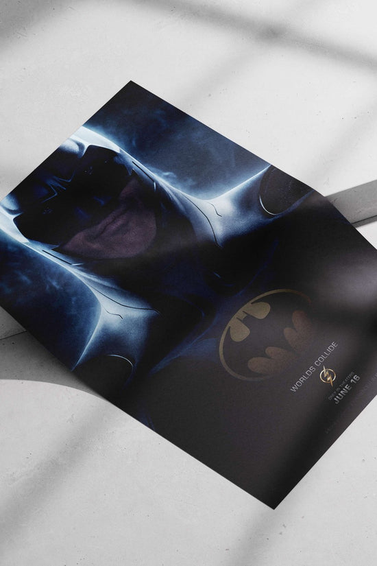 Batman (DC Comics franchise) Main Subject: Batman (DC Comics franchise) Matte poster print — Superhero wall art India |
