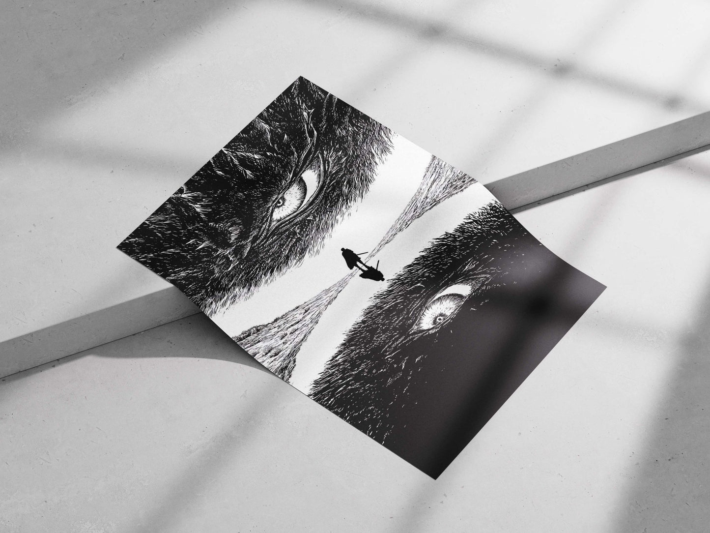 Guts from Berserk Main Subject: Guts from Berserk Matte poster print — Anime wall art India | PosterBoizz