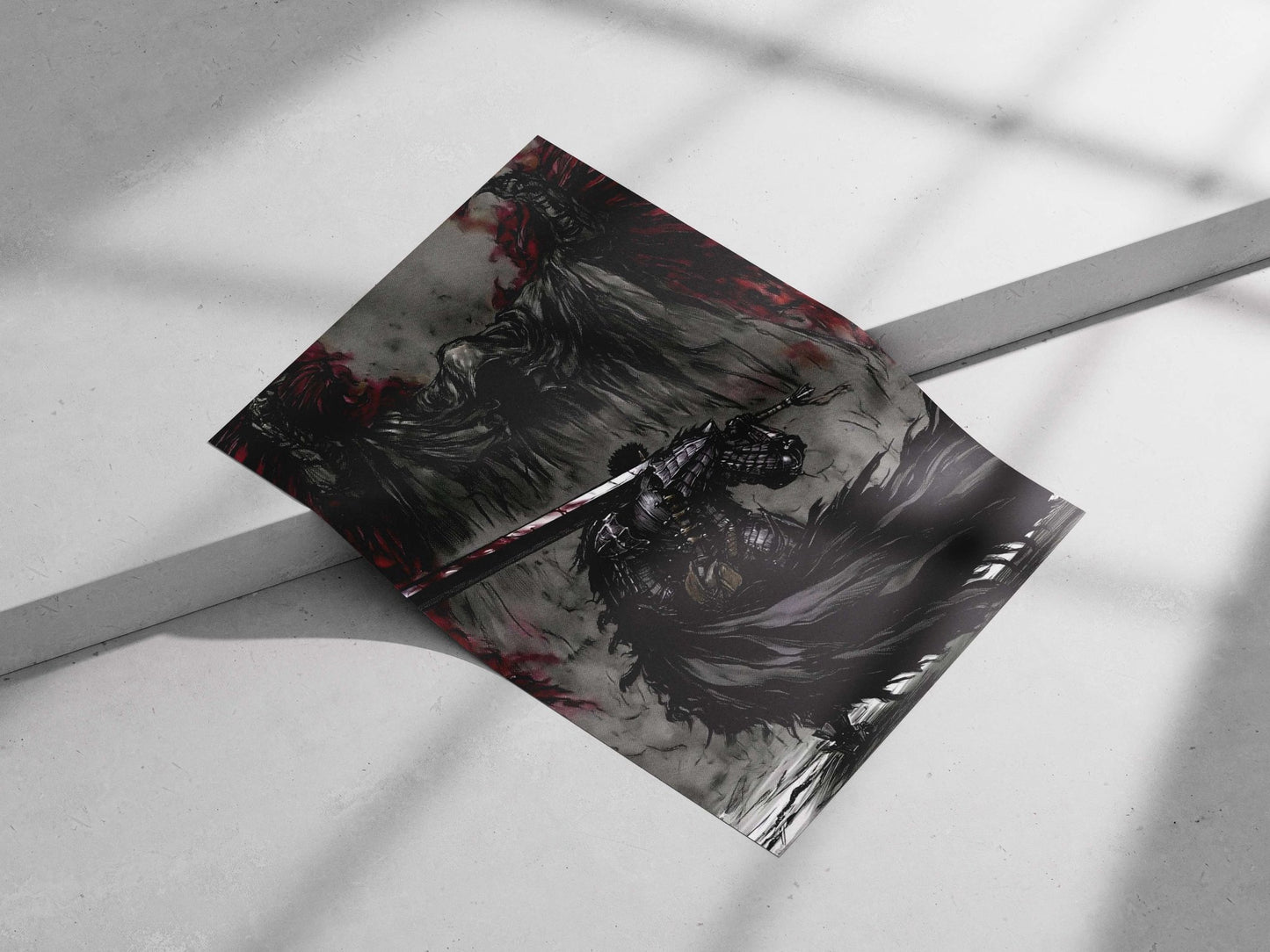 Knight (Dark Souls franchise) Main Subject: Knight (Dark Souls franchise) Matte poster print — Gaming wall art India |