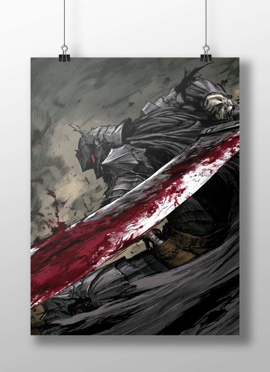 A character from the Dark Souls video game franchise Main Subject: A character from the Dark Souls video game franchise
