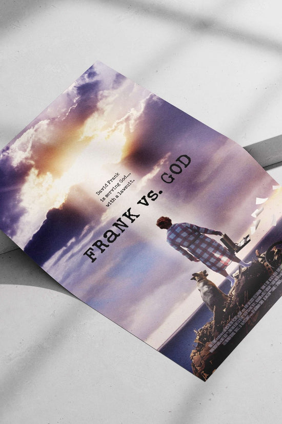 David Frank (real name) versus God (deity) Main Subject: David Frank (real name) versus God (deity) Matte poster print —