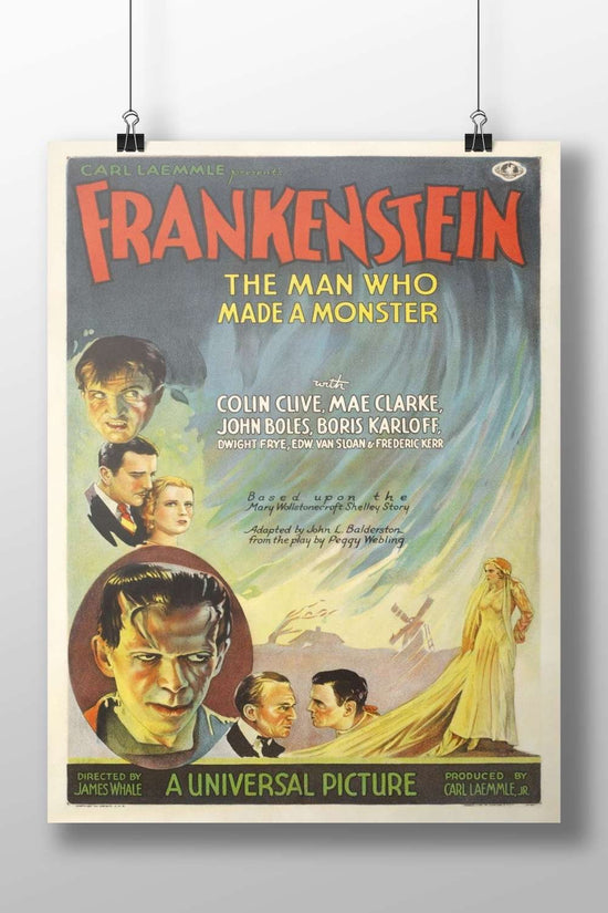 The 1931 Universal film "Frankenstein" based on Mary Shelley's novel Main Subject: The 1931 Universal film "Frankenstein"