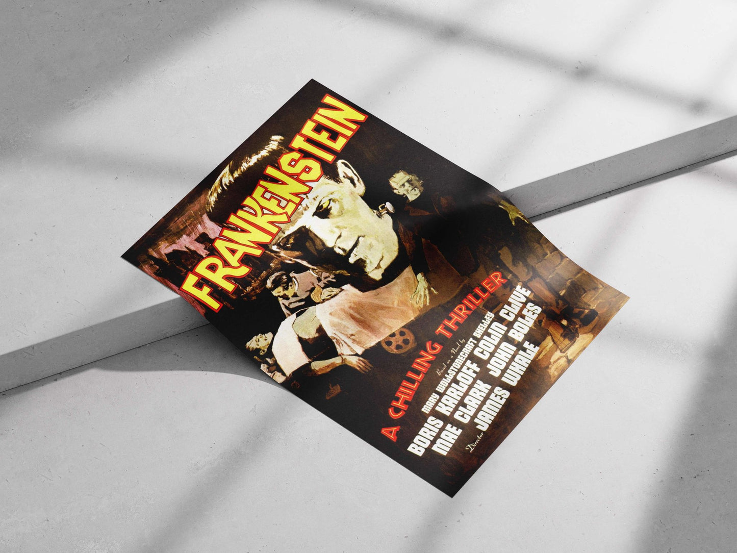 Boris Karloff, Colin Clive, and the Frankenstein franchise (1931 film) Main Subject: Boris Karloff, Colin Clive, and the