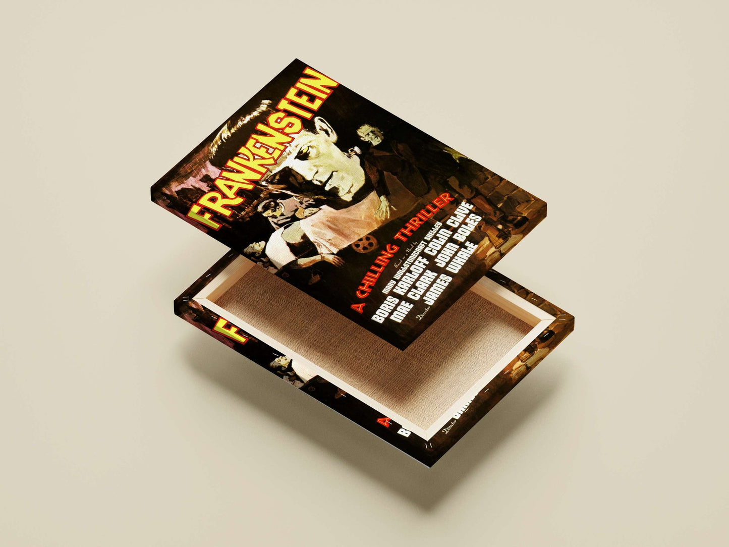 Boris Karloff, Colin Clive, and the Frankenstein franchise (1931 film) Main Subject: Boris Karloff, Colin Clive, and the