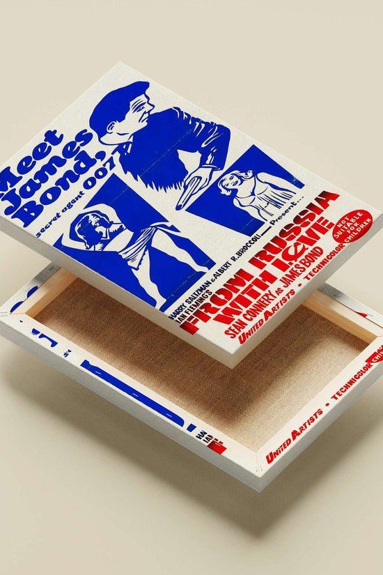 James Bond franchise, specifically "From Russia with Love" (Ian Fleming's novel adaptation) starring Sean Connery as secret