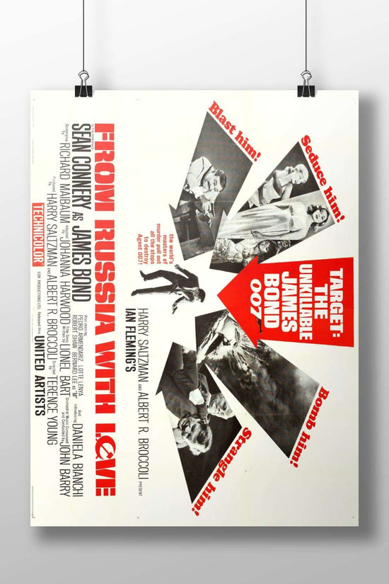 Sean Connery as James Bond in the film "From Russia with Love" Main Subject: Sean Connery as James Bond in the film "From