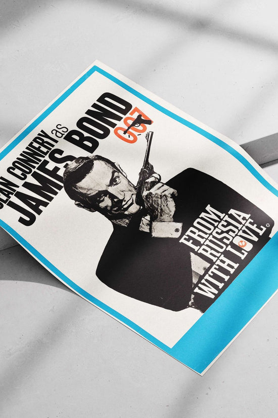 James Bond (007) film "From Russia with Love" starring Sean Connery Main Subject: James Bond (007) film "From Russia with