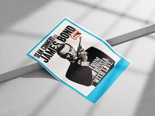 James Bond (007) film "From Russia with Love" starring Sean Connery Main Subject: James Bond (007) film "From Russia with