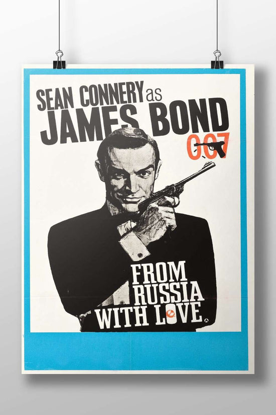James Bond (007) film "From Russia with Love" starring Sean Connery Main Subject: James Bond (007) film "From Russia with