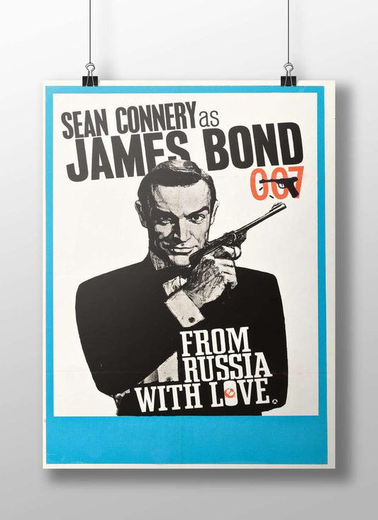 James Bond (007) film "From Russia with Love" starring Sean Connery Main Subject: James Bond (007) film "From Russia with