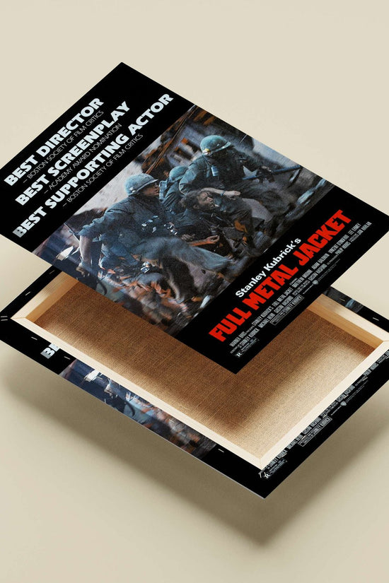 Full Metal Jacket (Stanley Kubrick's film) Main Subject: Full Metal Jacket (Stanley Kubrick's film) Canvas wall art —