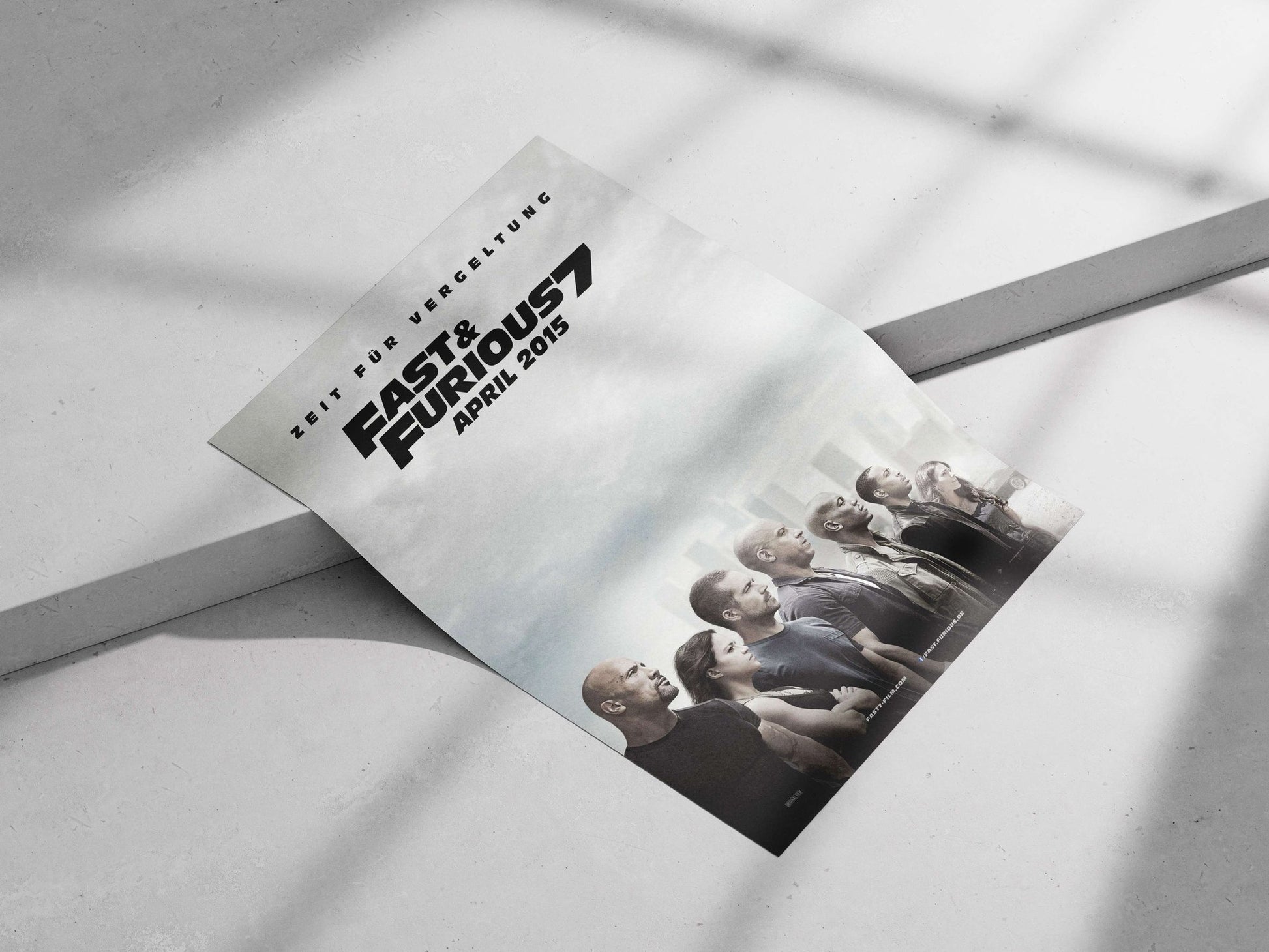 Fast & Furious 7 (movie, part of the Fast & Furious franchise) Main Subject: Fast & Furious 7 (movie, part of the Fast &