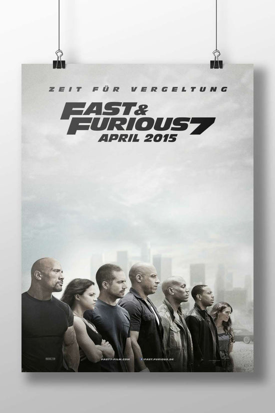 Fast & Furious 7 (movie, part of the Fast & Furious franchise) Main Subject: Fast & Furious 7 (movie, part of the Fast &