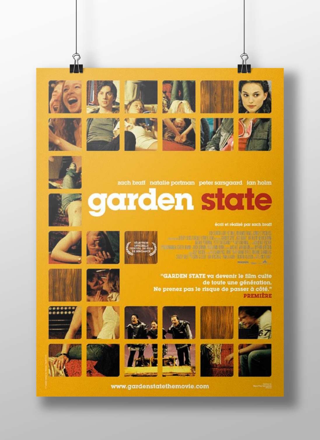 Garden State (film) Main Subject: Garden State (film) Matte BoizzBoard rigid print — Bollywood wall art India | PosterBoizz