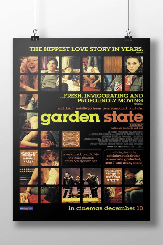 Garden State (movie) Main Subject: Garden State (movie) Matte BoizzBoard rigid print — Bollywood wall art India | PosterBoizz