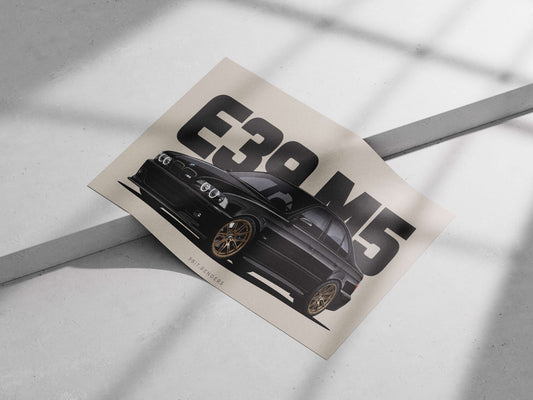 BMW M3 Main Subject: BMW M3 Matte poster print — Cars wall art India | PosterBoizz
