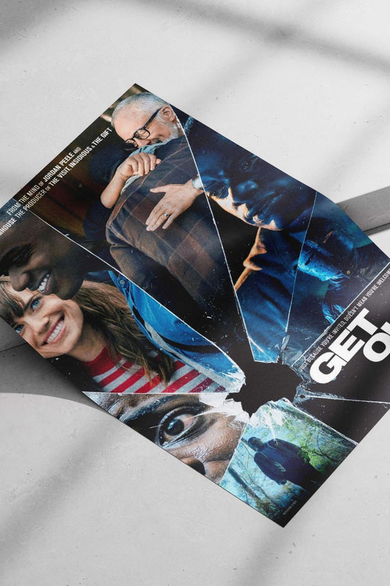 Get Out (film directed by Jordan Peele) Main Subject: Get Out (film directed by Jordan Peele) Matte poster print — Bollywood
