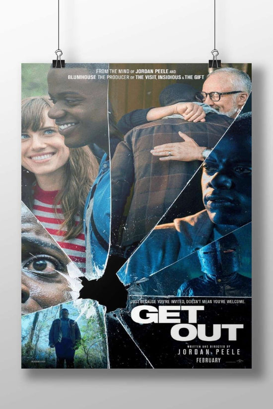 Get Out (film directed by Jordan Peele) Main Subject: Get Out (film directed by Jordan Peele) Matte BoizzBoard rigid print —