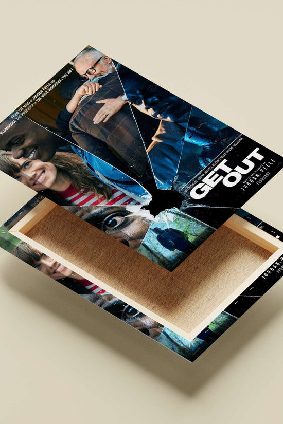 Get Out (film directed by Jordan Peele) Main Subject: Get Out (film directed by Jordan Peele) Canvas wall art — Bollywood