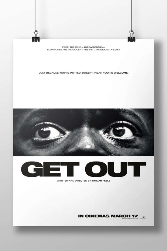 Get Out (film) by Jordan Peele Main Subject: Get Out (film) by Jordan Peele Matte BoizzBoard rigid print — Bollywood wall
