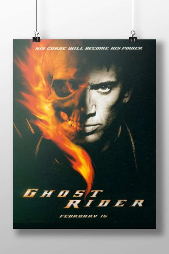 Ghost Rider (Marvel franchise character) Main Subject: Ghost Rider (Marvel franchise character) Matte BoizzBoard rigid print