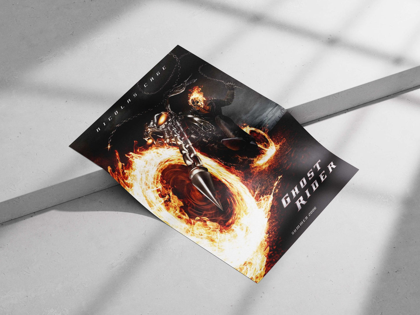Ghost Rider (franchise character from the 2007/2008 film adaptation) Main Subject: Ghost Rider (franchise character from the