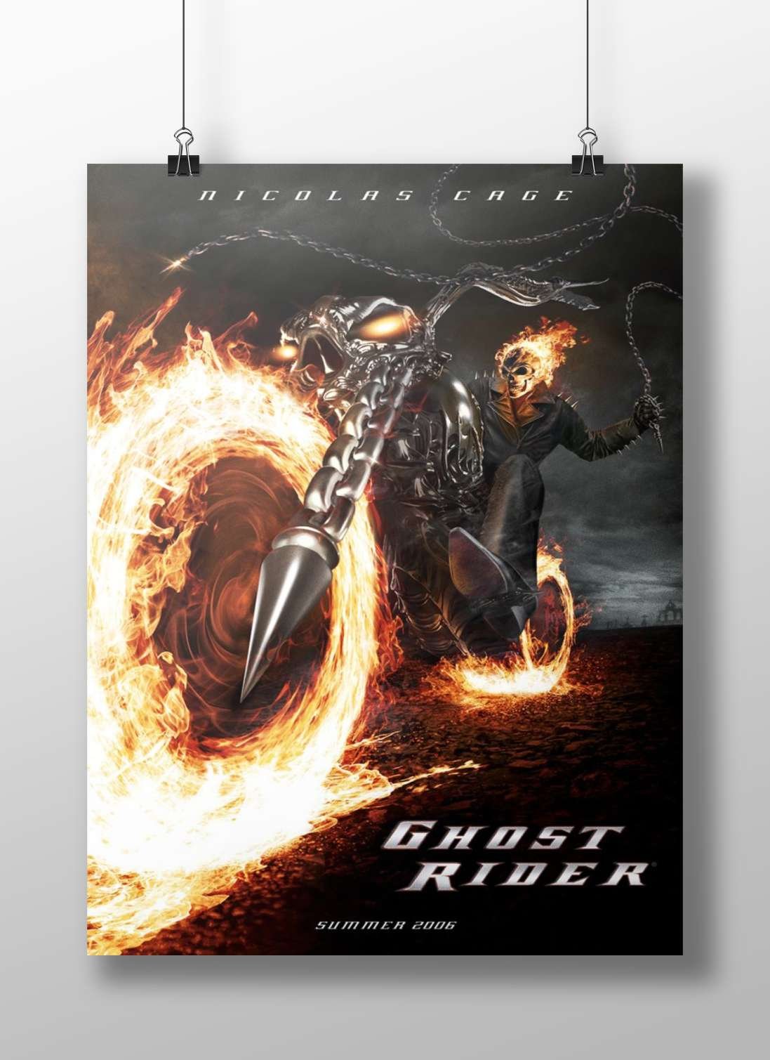 Ghost Rider (franchise character from the 2007/2008 film adaptation) Main Subject: Ghost Rider (franchise character from the