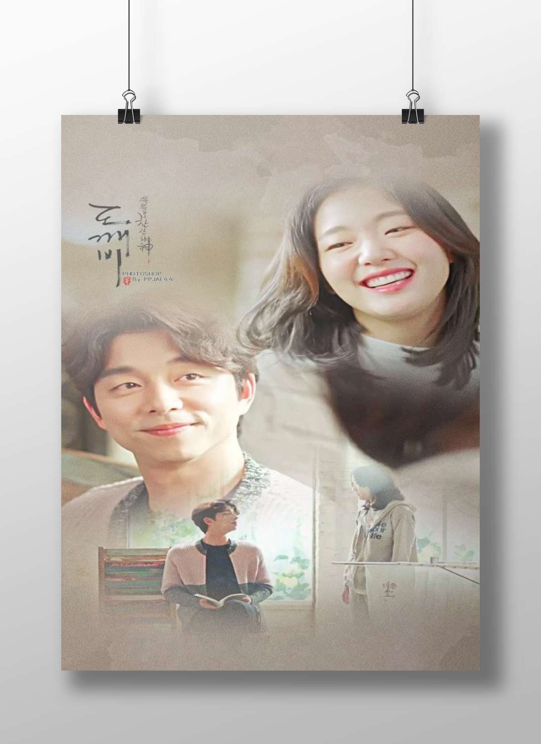 The K-drama "Crash Landing on You" featuring its main characters (Son Ye-jin and Park Seo-joon) Main Subject: The K-drama