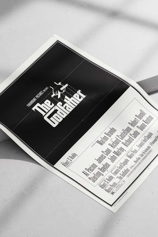 The Godfather (film) Main Subject: The Godfather (film) Matte poster print — Bollywood wall art India | PosterBoizz