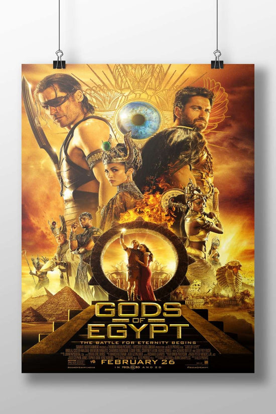 Gods of Egypt (franchise, 2016 film) Main Subject: Gods of Egypt (franchise, 2016 film) Matte BoizzBoard rigid print —