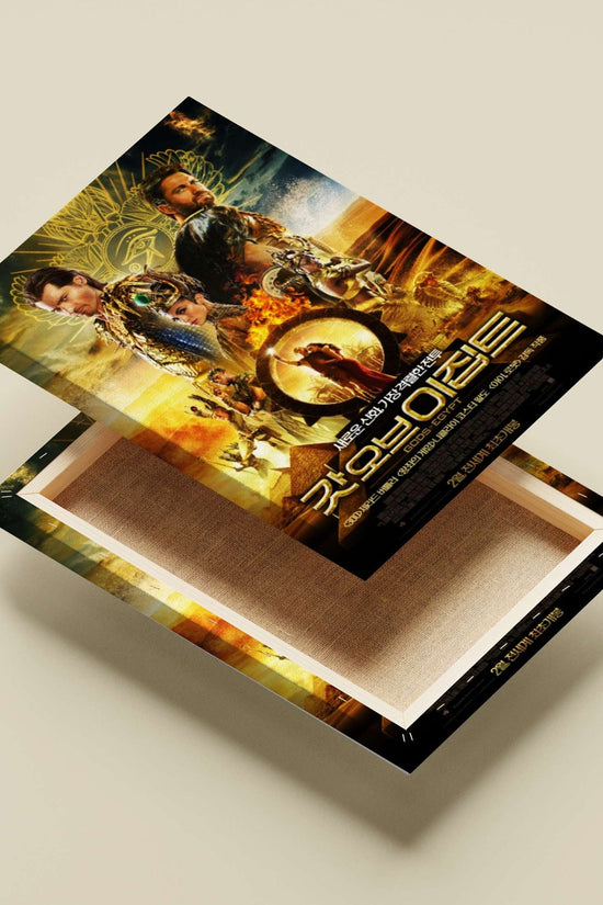 The film "Gods of Egypt" (real name, franchise) Main Subject: The film "Gods of Egypt" (real name, franchise) Canvas wall