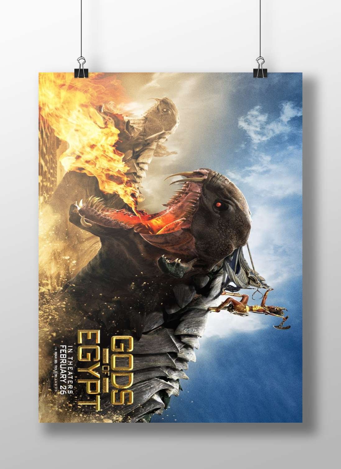 Apep (Egyptian deity) and Gods of Egypt franchise Main Subject: Apep (Egyptian deity) and Gods of Egypt franchise Matte