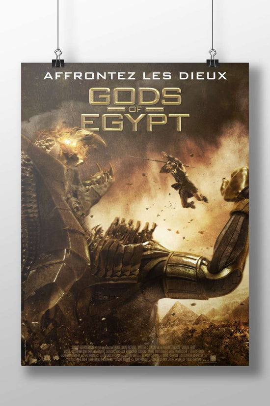 Gods of Egypt (movie franchise) Main Subject: Gods of Egypt (movie franchise) Matte BoizzBoard rigid print — Bollywood wall