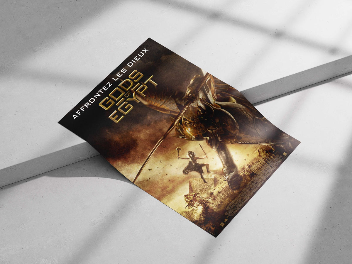 Set (deity), Warrior (human protagonist) Ancient Egyptian mythology Modern Digital Matte poster print — Sanatan wall art