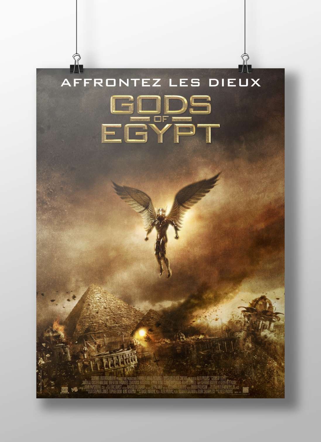 The film "Gods of Egypt" (franchise) and the Egyptian deity Horus. Main Subject: The film "Gods of Egypt" (franchise) and