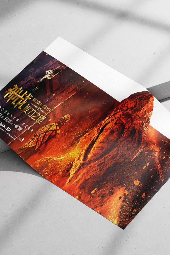 Gods of Egypt (the film franchise) Main Subject: Gods of Egypt (the film franchise) Matte poster print — Bollywood wall art