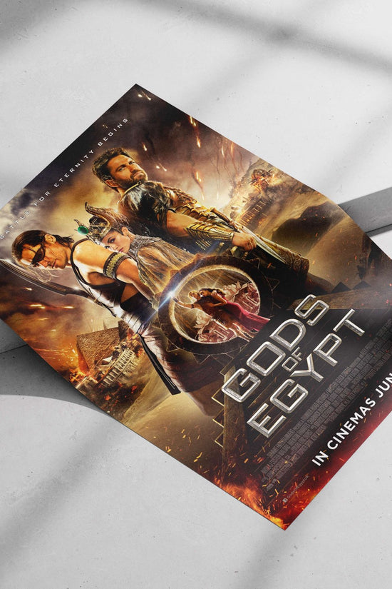 Gods of Egypt (franchise) Main Subject: Gods of Egypt (franchise) Matte poster print — Sanatan wall art India | PosterBoizz