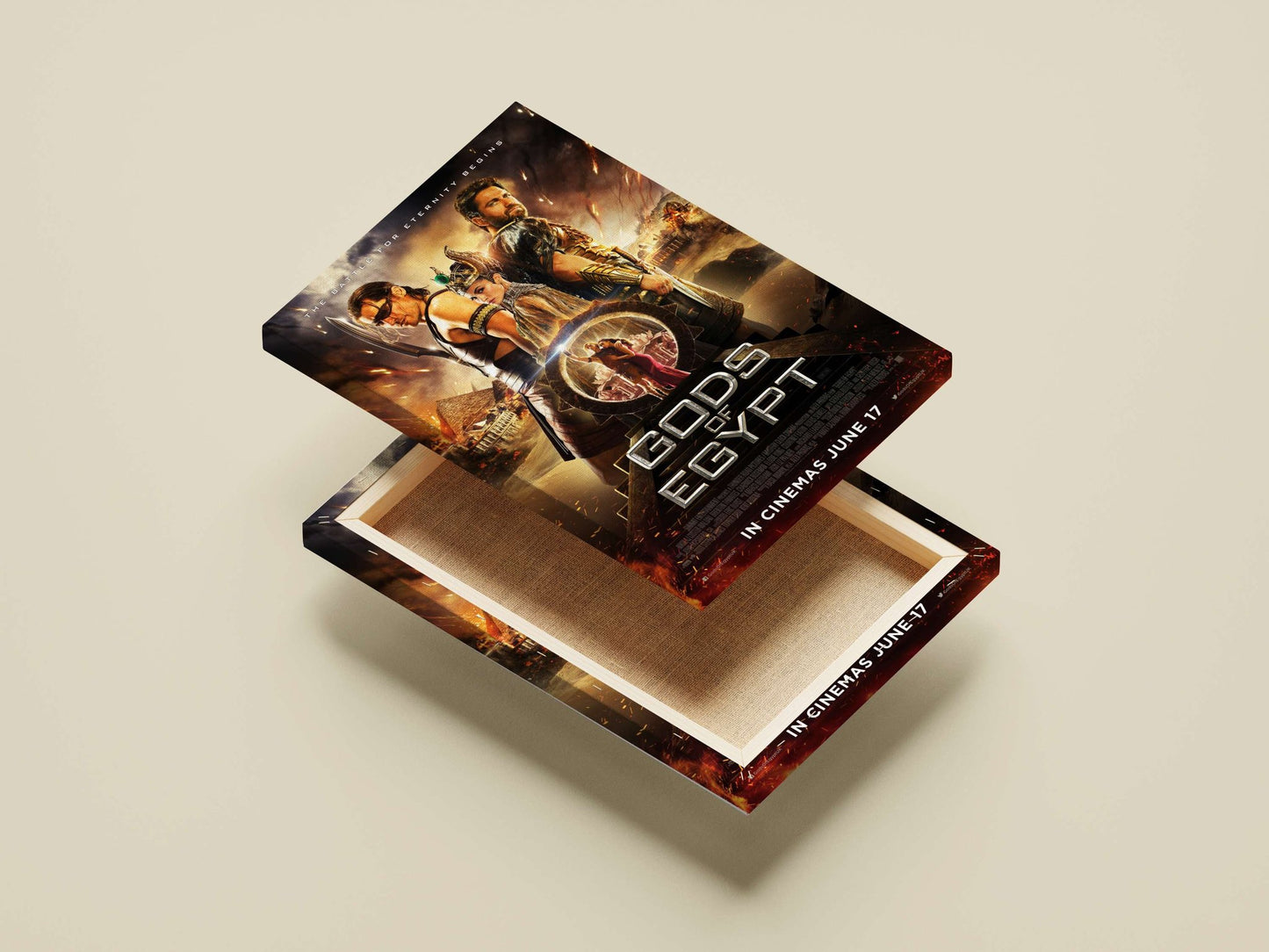 Gods of Egypt (franchise) Main Subject: Gods of Egypt (franchise) Canvas wall art — Sanatan wall art India | PosterBoizz