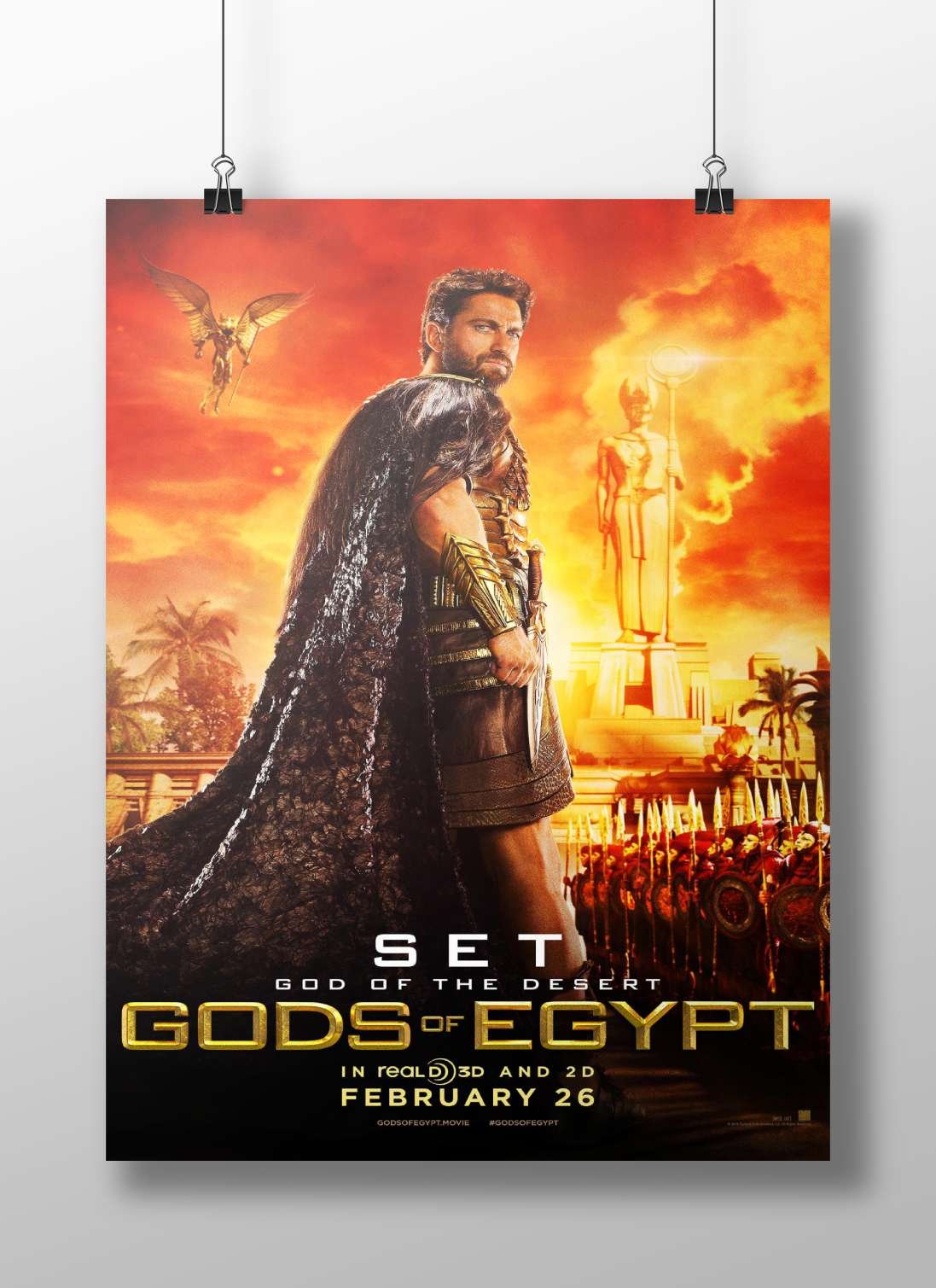 Set (the deity) from the Gods of Egypt franchise Main Subject: Set (the deity) from the Gods of Egypt franchise Matte