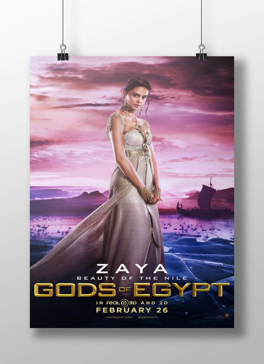 Zaya (character) from the Gods of Egypt franchise Main Subject: Zaya (character) from the Gods of Egypt franchise Matte