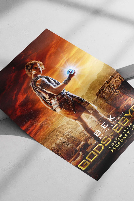 Bek, a character from the "Gods of Egypt" movie franchise. Main Subject: Bek, a character from the "Gods of Egypt" movie
