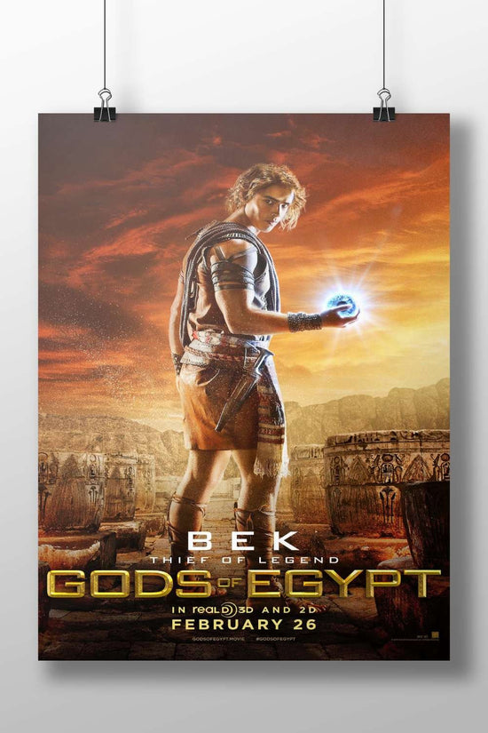 Bek, a character from the "Gods of Egypt" movie franchise. Main Subject: Bek, a character from the "Gods of Egypt" movie