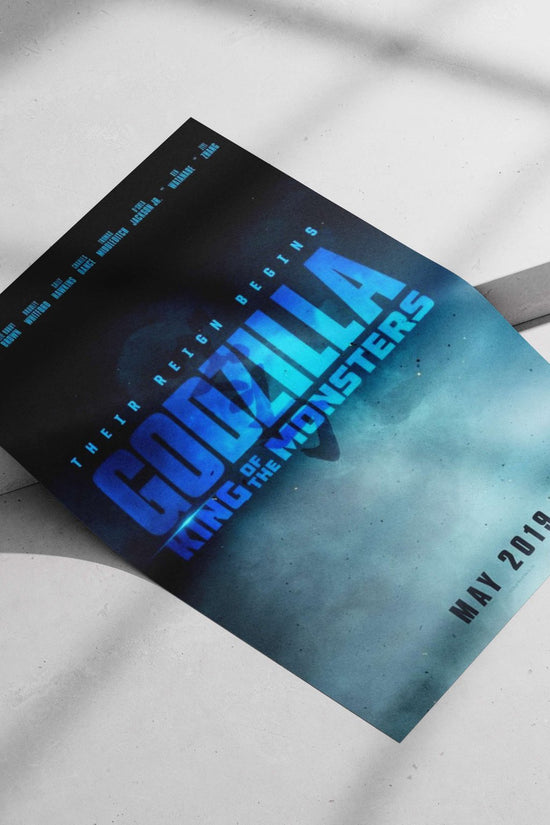 Godzilla (franchise) Main Subject: Godzilla (franchise) Matte poster print — Anime wall art India | PosterBoizz