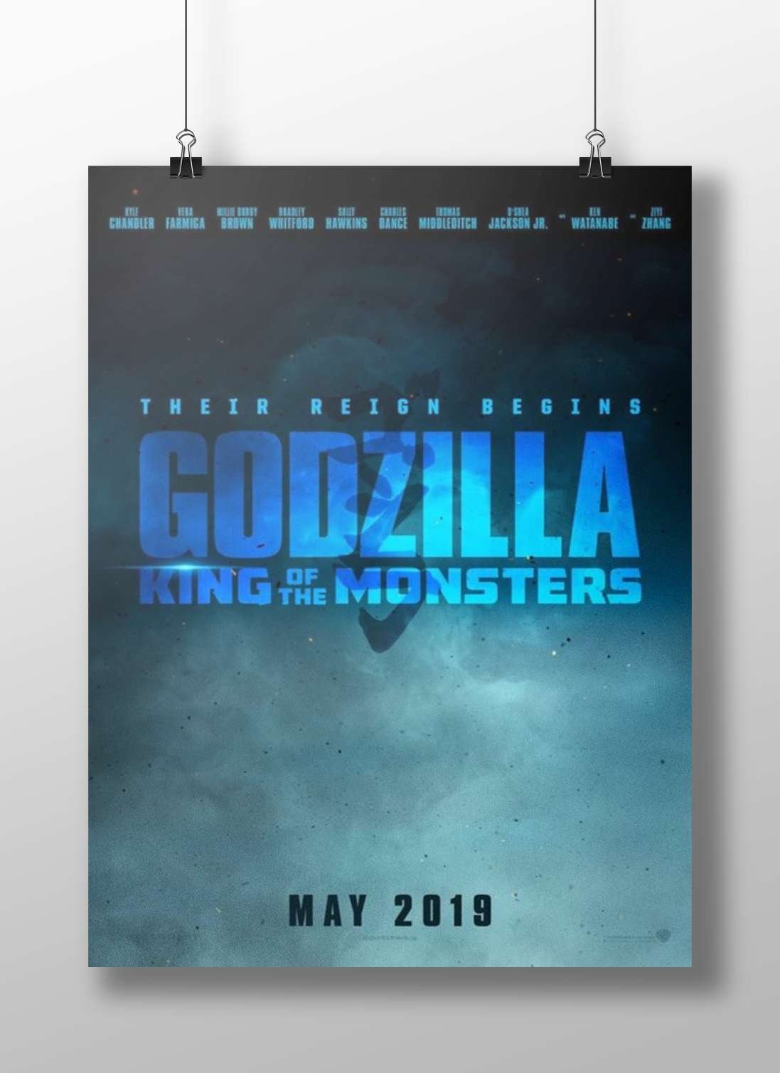 Godzilla (franchise) Main Subject: Godzilla (franchise) Matte BoizzBoard rigid print — Anime wall art India | PosterBoizz