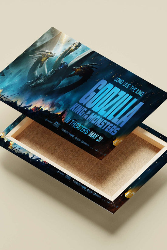 Godzilla (Godzilla: King of the Monsters film) Main Subject: Godzilla (Godzilla: King of the Monsters film) Canvas wall art