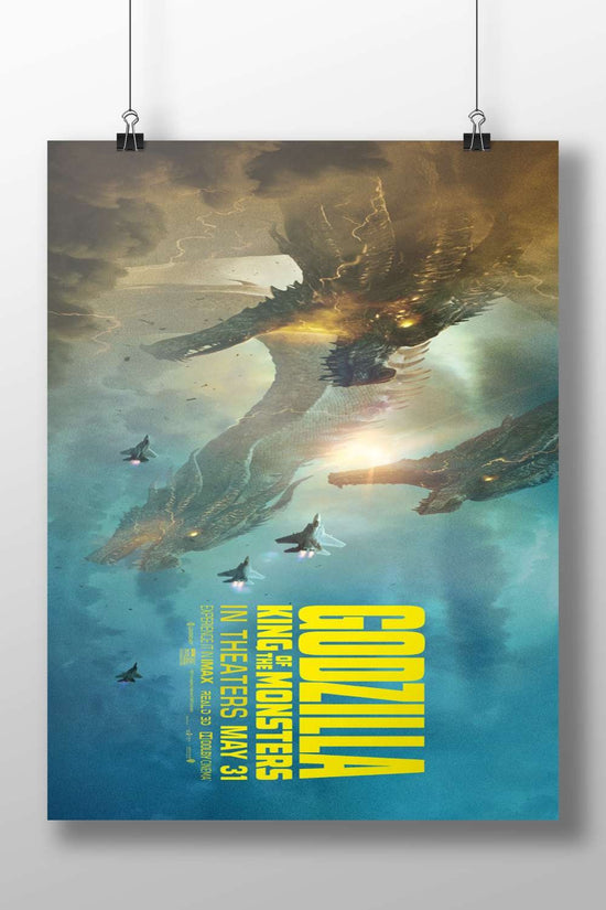 Godzilla monsters (from the Godzilla franchise's "King of the Monsters") Main Subject: Godzilla monsters (from the Godzilla